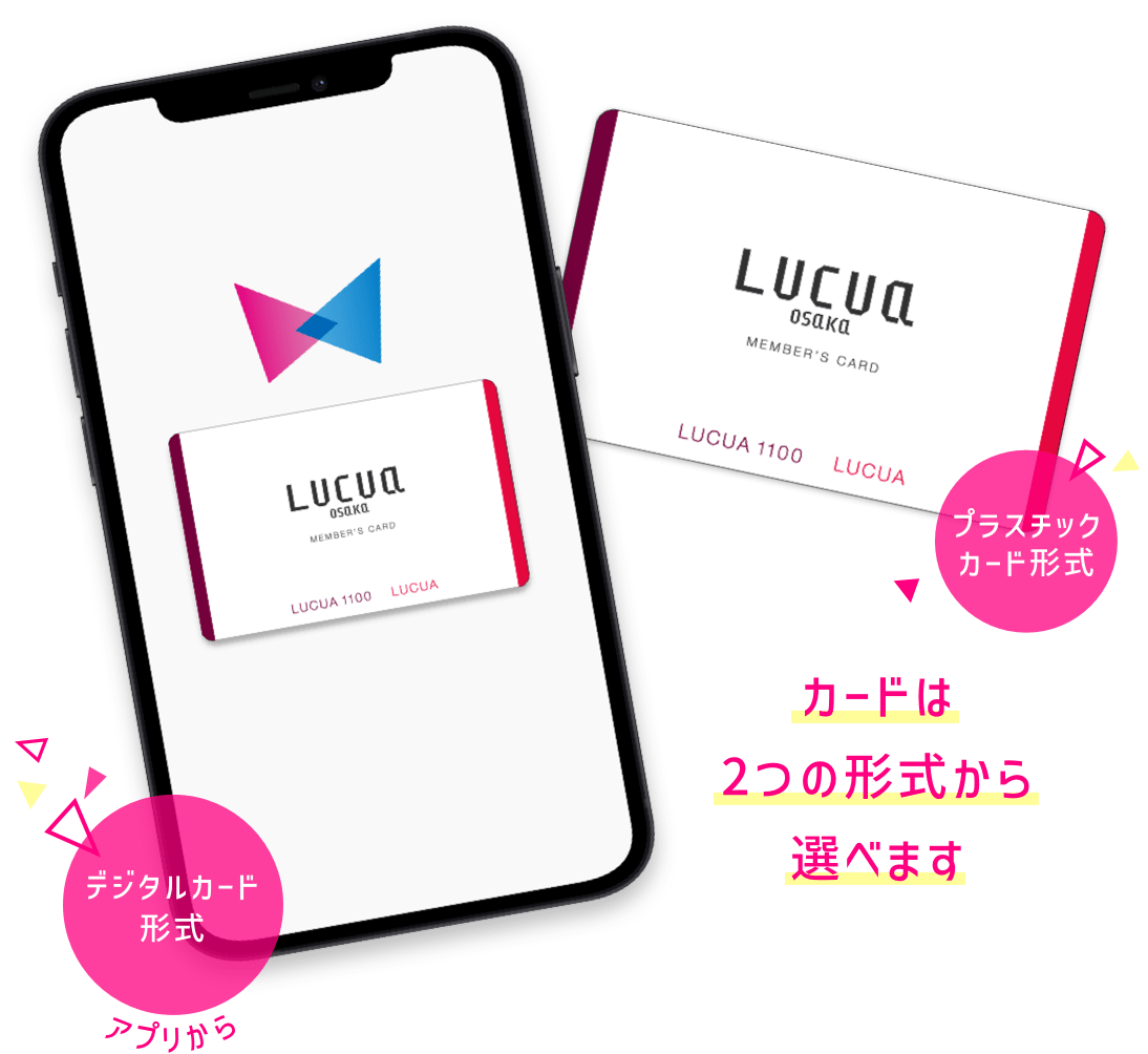 LUCUA OSAKA MEMBER'S CARD