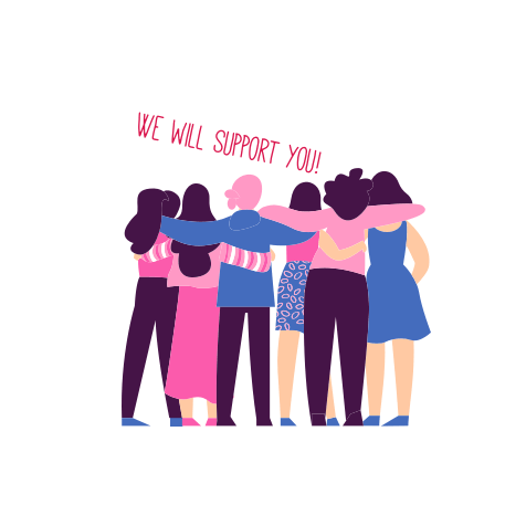 We will support you!