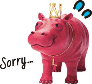 SORRY...