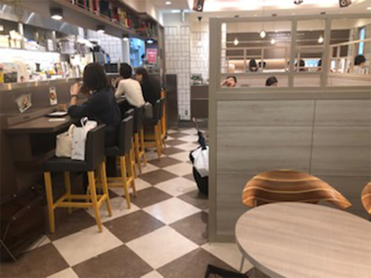 店内風景