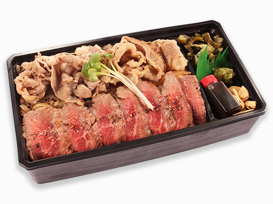 ビフテキ重・肉飯　ロマン亭